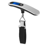Sleek Club - Portable Digital Luggage Scale 50kg/10g LCD Hanging Luggage Scale Electronic Digital Weight Scale for Travel Household