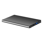 Sleek Club - 20000mAh Power Bank Ultra-thin External Battery Pack Phone Charger Dual USB Ports