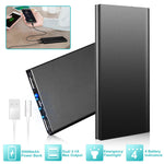 Sleek Club - 20000mAh Power Bank Ultra-thin External Battery Pack Phone Charger Dual USB Ports