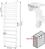 iMounTEK 36 Pairs Over The Door Shoe Rack 12