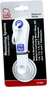 6 Piece Large Print Measuring Spoon Set