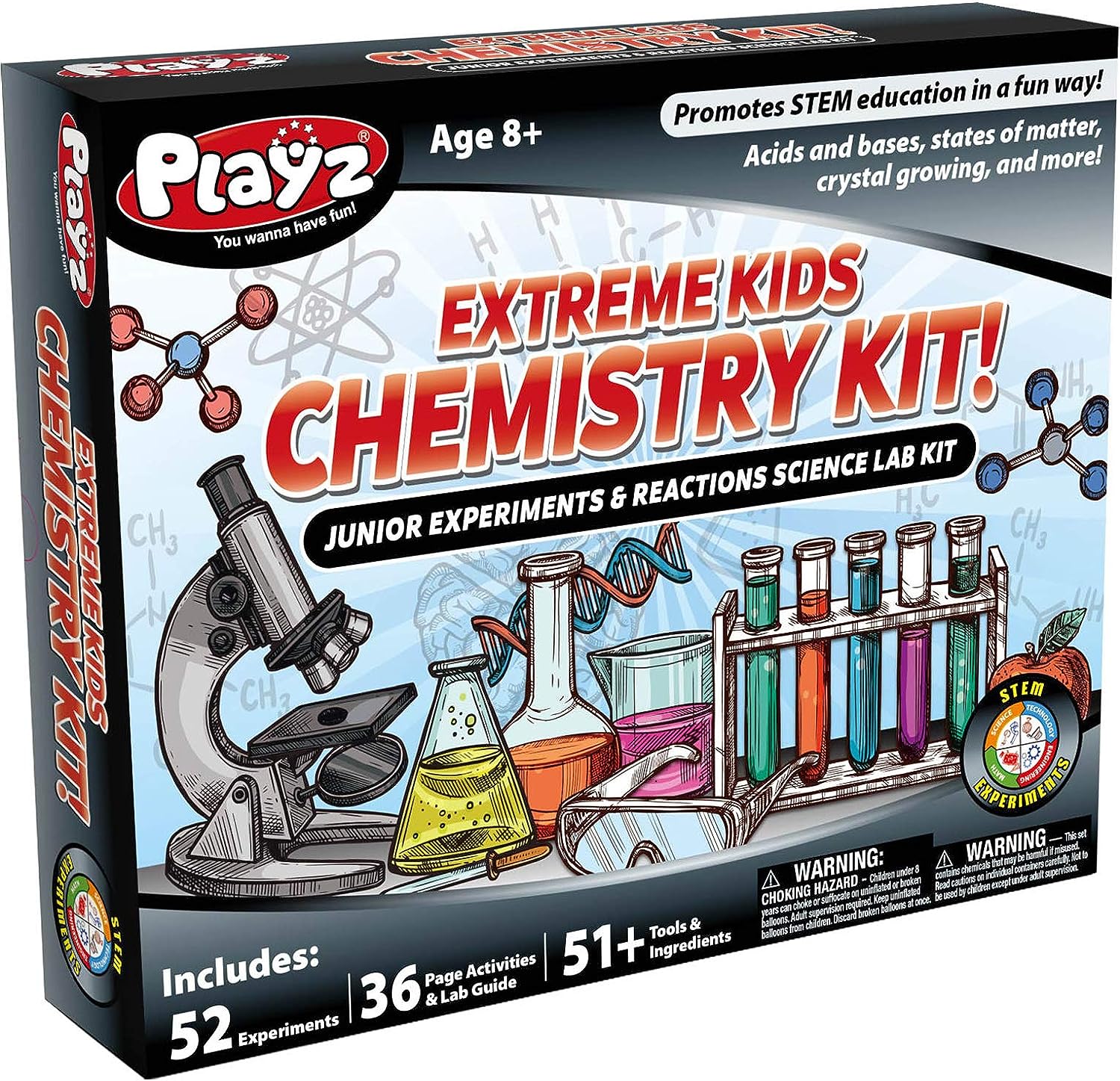 Playz Extreme Kids Chemistry Set