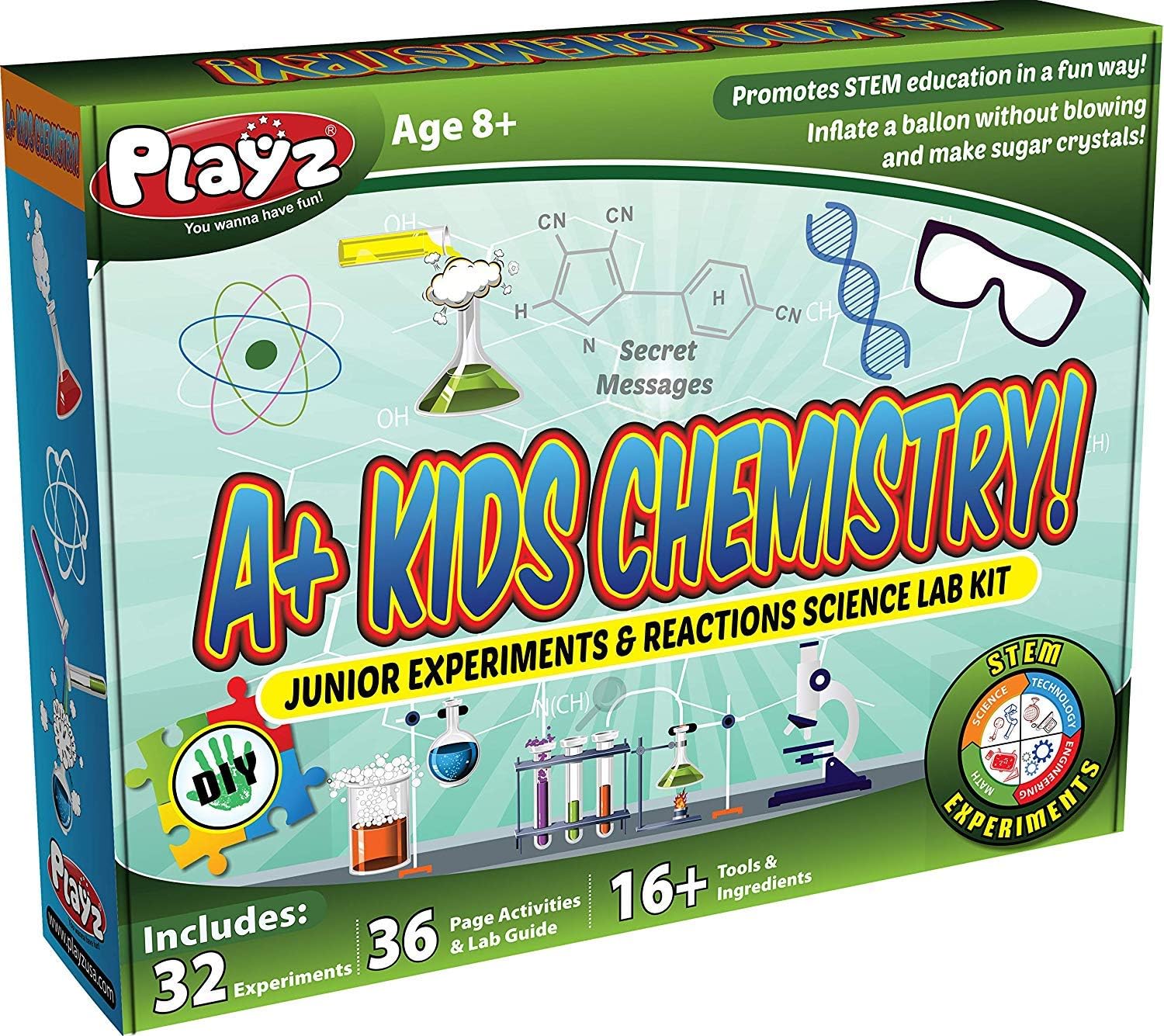 Playz A+ Kids Chemistry Set