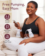 Momcozy Adjustable Nursing Breast Pump Holding Bra