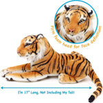 Viahart Arrow The Tiger | 17 Inch Stuffed Animal Plush