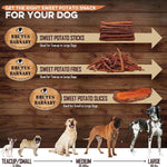 Brutus & Barnaby Sweet Potato Fries For Dogs