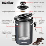 Mueller Coffee Canister Container | 21oz