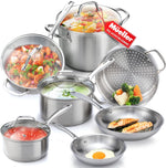 Mueller Pots and Pans Set |11-Piece