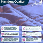 Aviano Premium Weighted Blanket Stone Blue