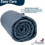 Aviano Premium Weighted Blanket Stone Blue