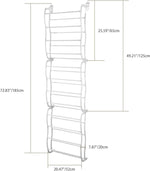 iMounTEK 36 Pairs Over The Door Shoe Rack 12