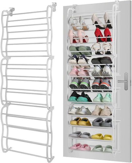 iMounTEK 36 Pairs Over The Door Shoe Rack 12